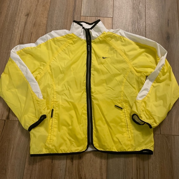 Nike Windbreaker Yellow Size Medium - Picture 3 of 8